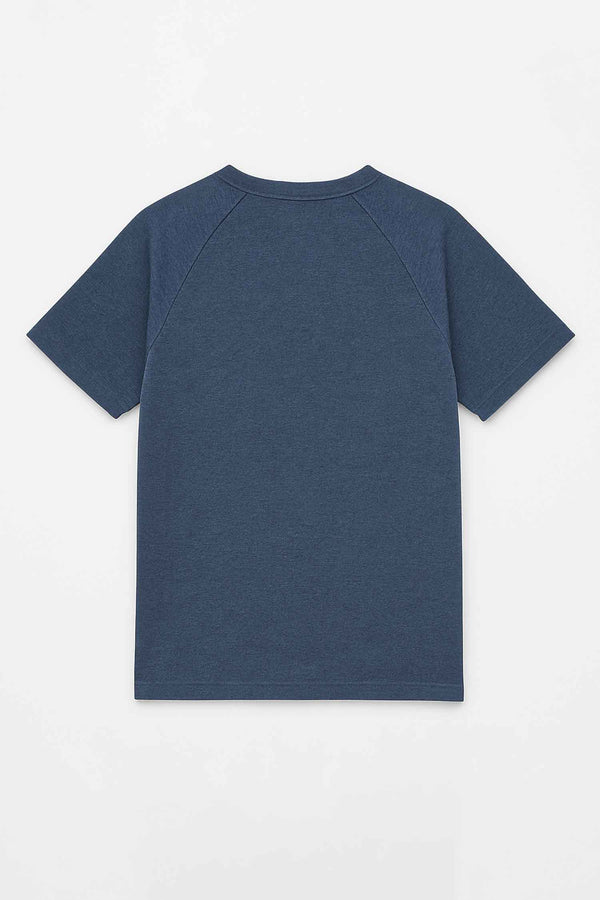Elo Polo Republica Men's Activewear Premium Tee Shirt Navy Melange