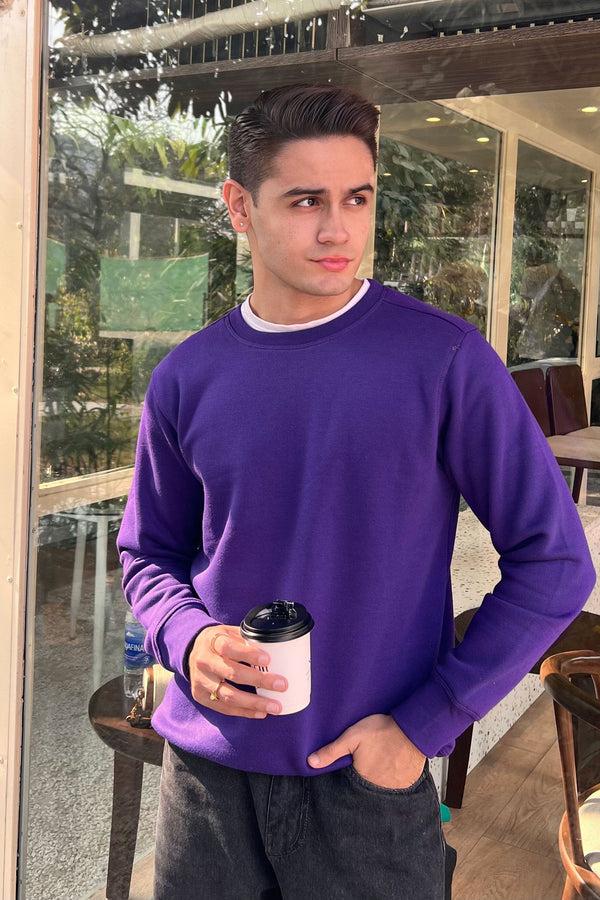 Elo Polo Republica Men's Astrakhan Fleece Sweat Shirt Aqua Green