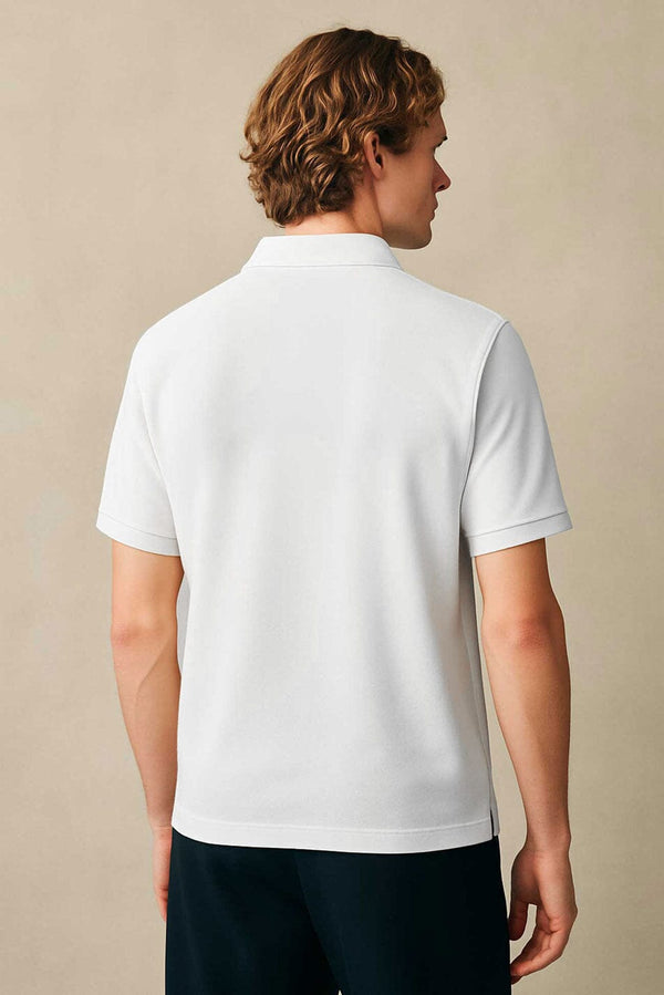 Elo Polo Republica Men's Australia Polo Shirt White