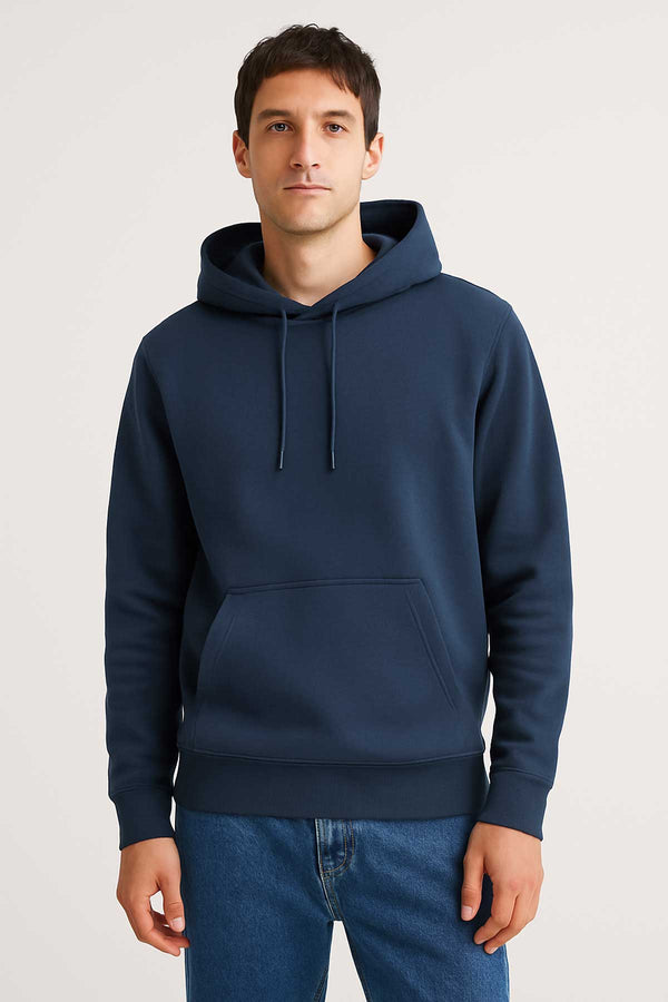 Elo Polo Republica Men's Basic Pullover Hoodie Black