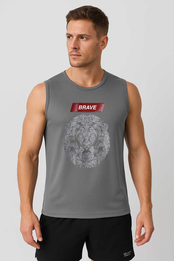 Elo Polo Republica Men's Brave Activewear Tank Top Black