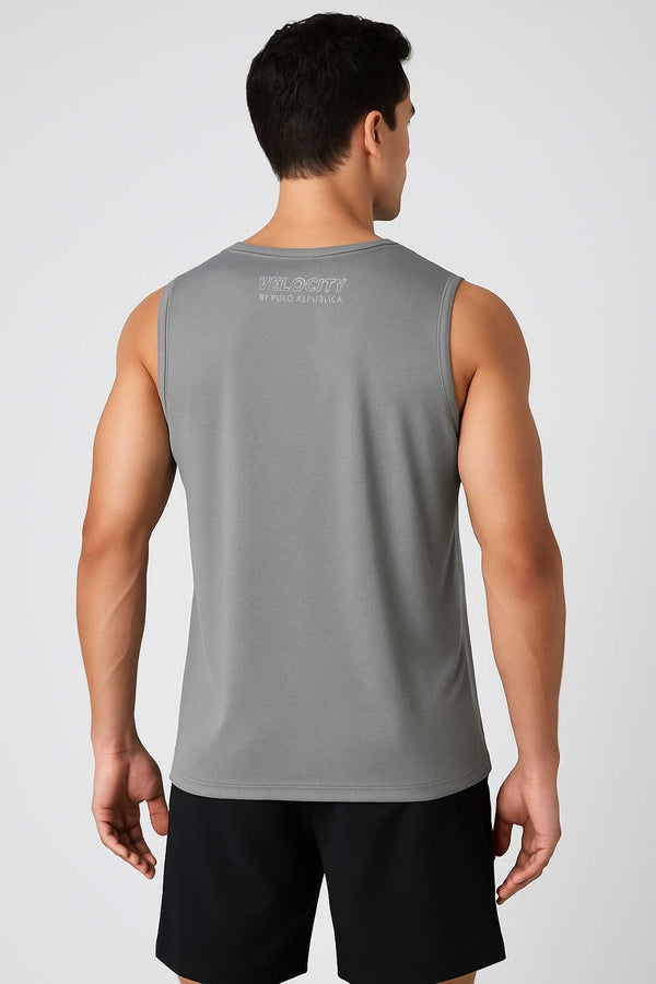 Elo Polo Republica Men's Break The Limits Activewear Tank Top Black