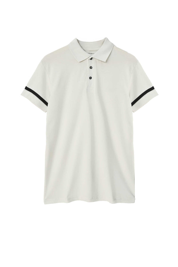 Elo Polo Republica Men's Contrast Trim Polo Shirt Navy