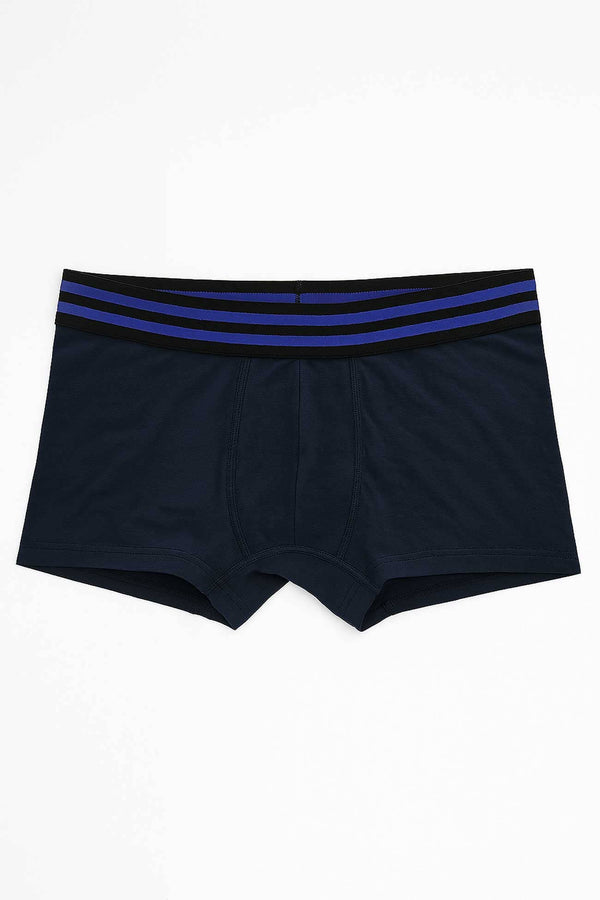 Elo Polo Republica Men's Contrast Waistband Boxer Briefs Navy & Royal