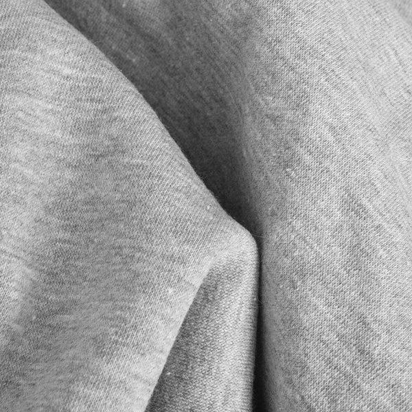 Elo Polo Republica Men's Double Pony 85 Printed Fleece Sweat Shirt Heather Grey
