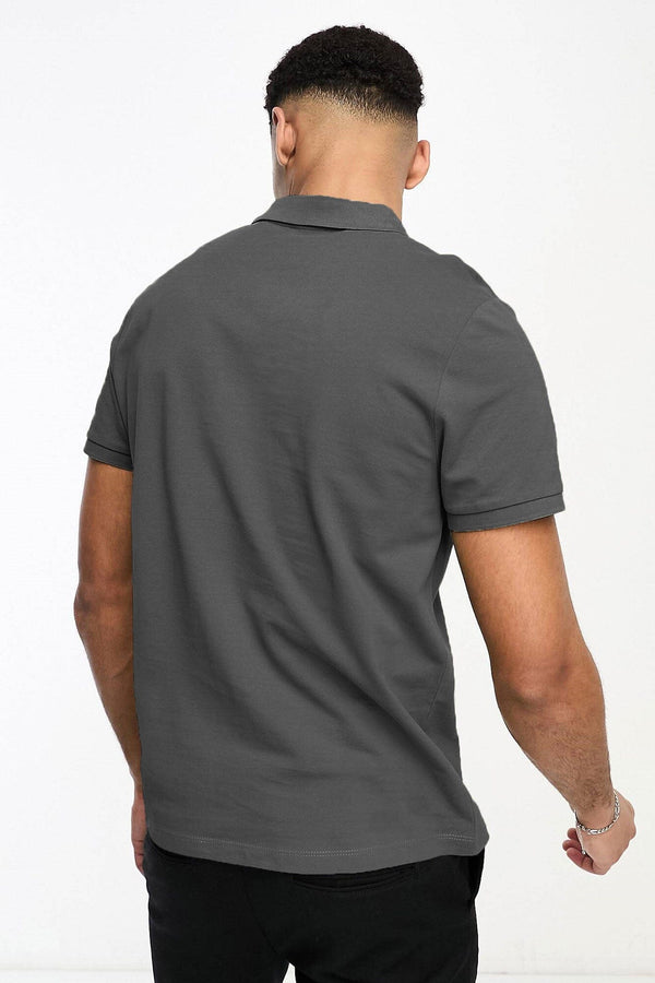 Elo Polo Republica Men's Double Pony & Crest Embroidered Polo Shirt Graphite