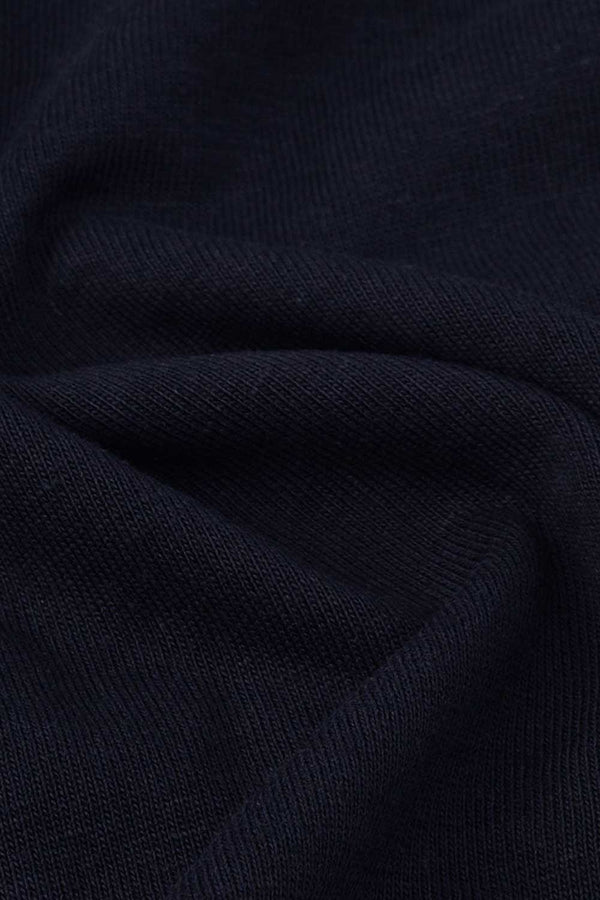 Elo Polo Republica Men's Double Pony Embroidered Crew Neck Tee Shirt Navy