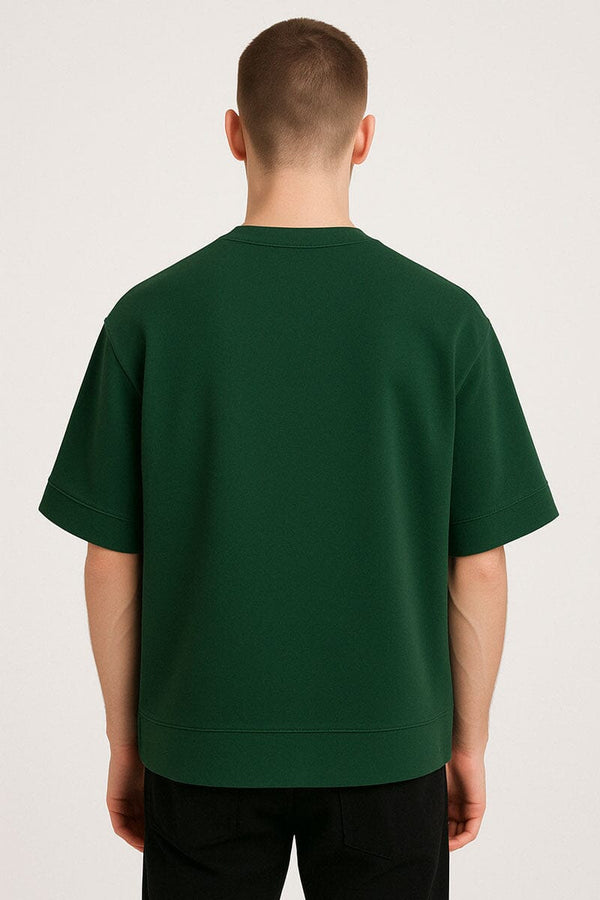 Elo Polo Republica Men's Drop Shoulder Oversized Minor Fault Tee Shirt Black