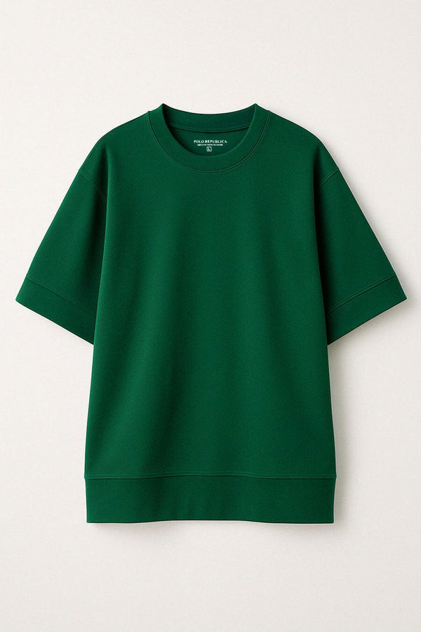 Elo Polo Republica Men's Drop Shoulder Oversized Minor Fault Tee Shirt Black