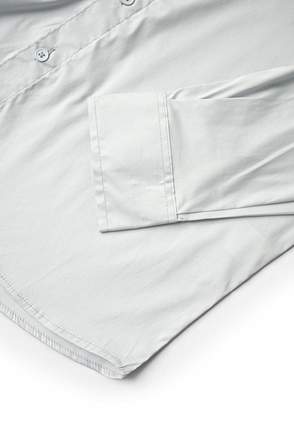 Elo Polo Republica Men's Elbow Patch Casual Shirt Light Sky