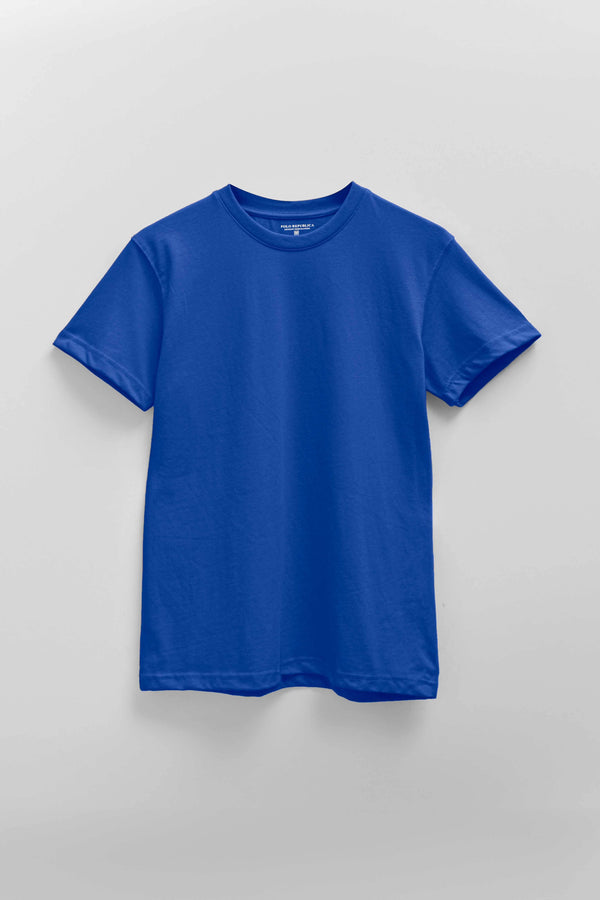 Elo Polo Republica Men's Essential Crew Neck Tee Shirt Stone Grey