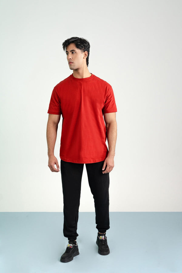 Elo Polo Republica Men's Essentials Curved Loose Fit Short Sleeve Tee Shirt Powder Blue