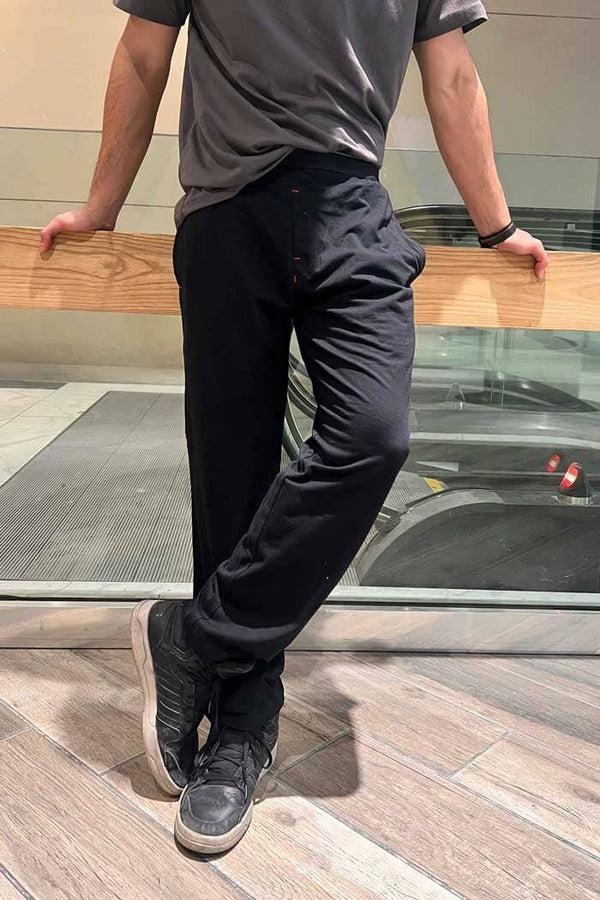 Elo Polo Republica Men's Essentials Jersey Lounge Pants Black