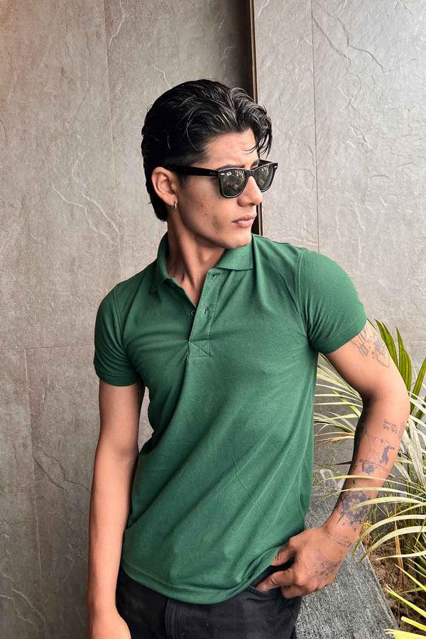 Elo Polo Republica Men's Essentials Premium Short Sleeve Polo Shirt Navy