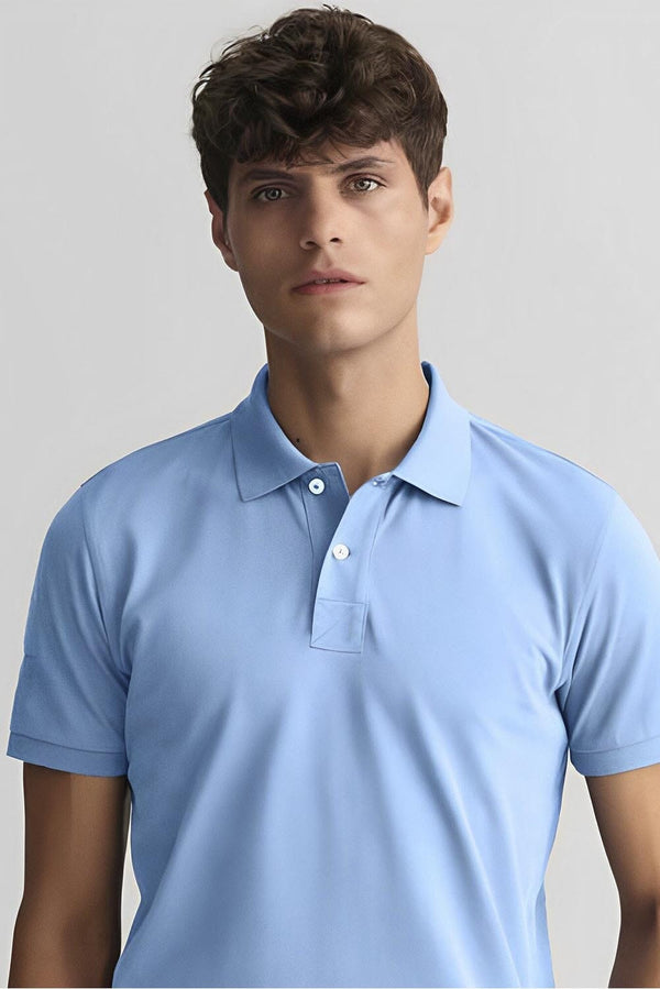 Elo Polo Republica Men's Essentials Premium Short Sleeve Polo Shirt Navy