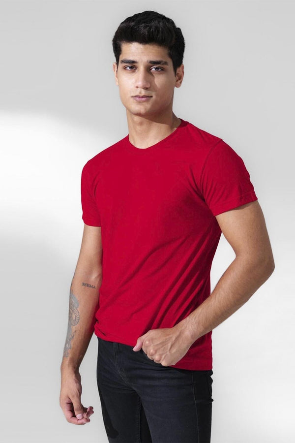 elo Polo Republica Men's Essentials Premium Tee Shirt Red