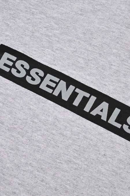 Elo Polo Republica Men's Essentials Printed Crew Neck Tee Shirt Heather Grey