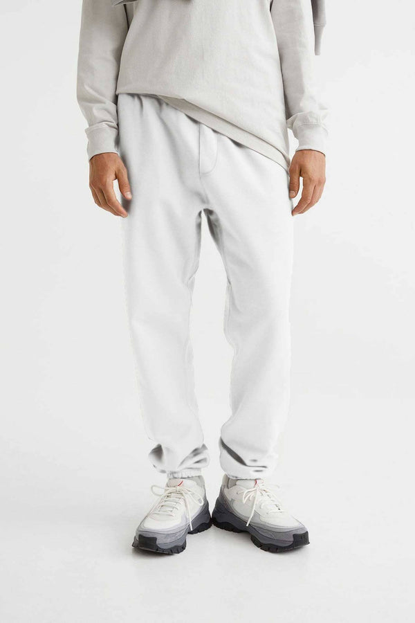 elo Polo Republica Men's Essentials Terry Jogger Pants Off White