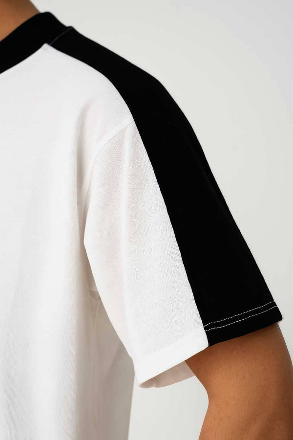 Elo Polo Republica Men's Extended Neck Oversized Tee Shirt Black