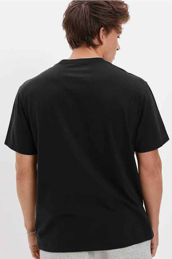 Elo Polo Republica Men's Fighter Club "Glow In The Dark" Printed Short Sleeve Tee Shirt Black
