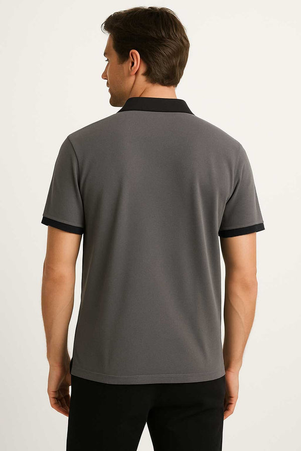 Elo Polo Republica Men's Great Britain Polo Shirt Graphite