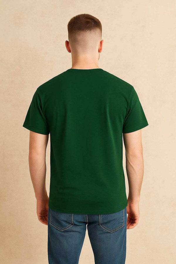 Elo Polo Republica Men's Independence Day Tee Shirt Bottle Green