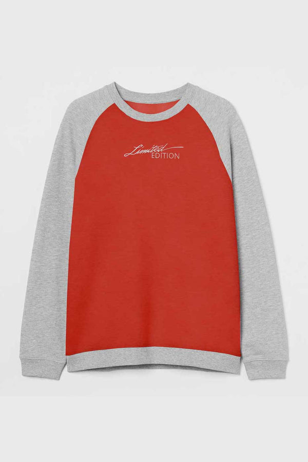 elo Polo Republica Men's Limited Edition Embroidered Fleece Sweat Shirt Red