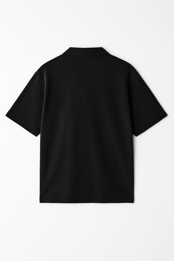 Elo Polo Republica Men's London Drop Shoulder Oversized Polo Shirt Maroon