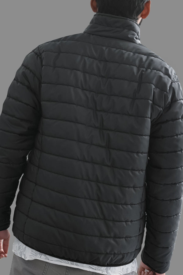 Elo Polo Republica Men's Long Sleeve Puffer Jacket Black