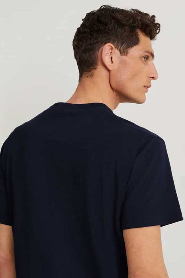 Elo Polo Republica Men's New York City Printed Short Sleeve Tee Shirt Navy