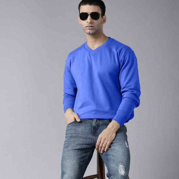 Elo Polo Republica Men's Nobitu V-Neck Sweat Shirt Black