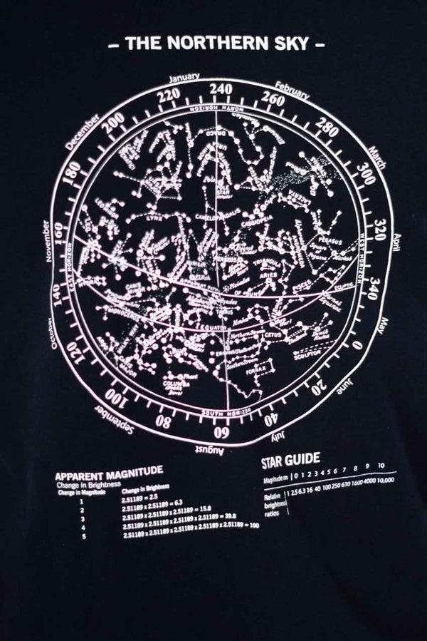 Elo Polo Republica Men's Northern Sky Printed Crew Neck Tee Shirt Navy