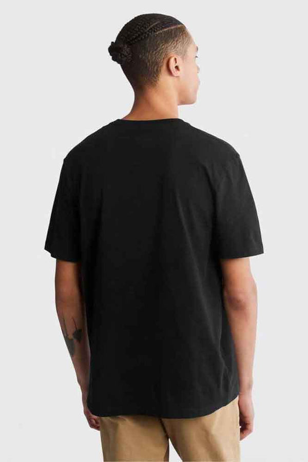 Elo Polo Republica Men's Original Bear Printed Short Sleeve Tee Shirt Black
