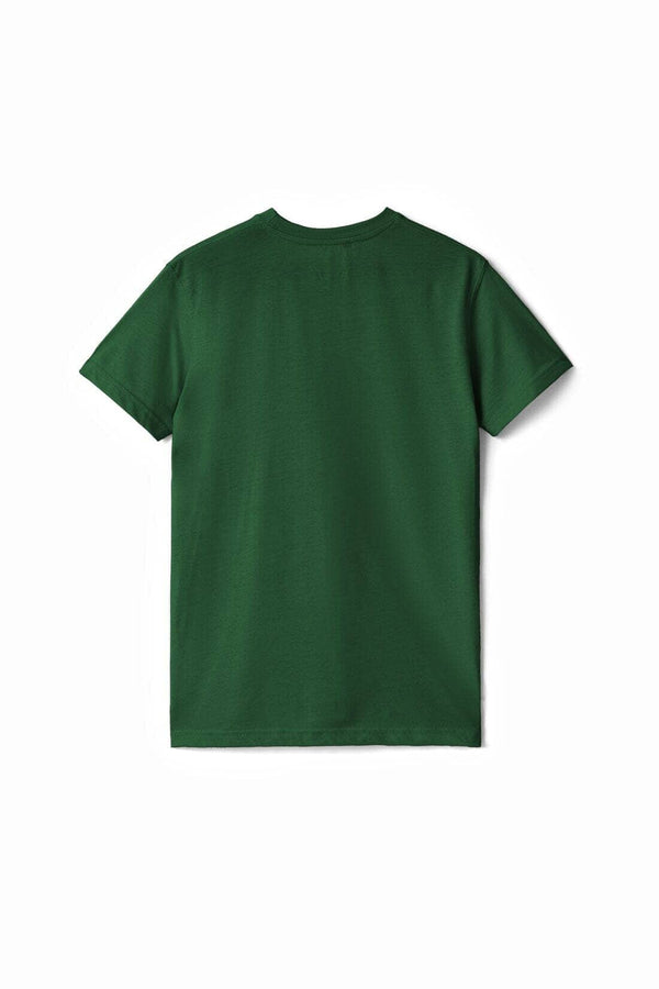 Elo Polo Republica Men's Pakistan Zindabad Tee Shirt Bottle Green