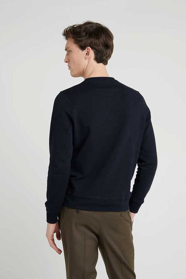 Elo Polo Republica Men's PakWheels 2.0D Corolla Printed Fleece Sweat Shirt Navy