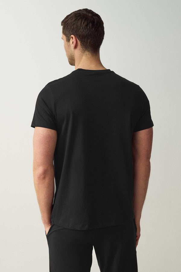 Elo Polo Republica Men's PakWheels Civic TYP R Printed Short Sleeve Tee Shirt Black