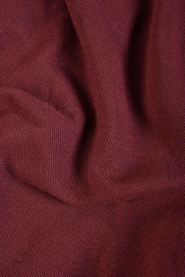 Elo Polo Republica Men's PakWheels Hatch Life Printed Short Sleeve Polo Shirt Maroon