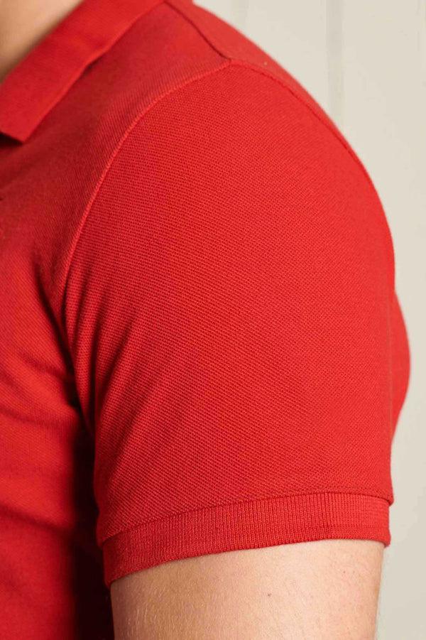 Elo Polo Republica Men's PakWheels Mercedes Polo Shirt Red