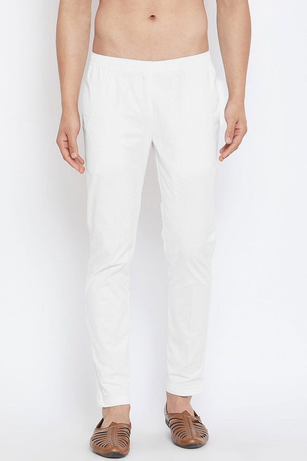 Elo Polo Republica Men's Pique Eastern Pyjama White