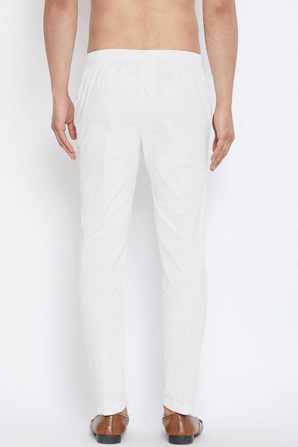 Elo Polo Republica Men's Pique Eastern Pyjama White