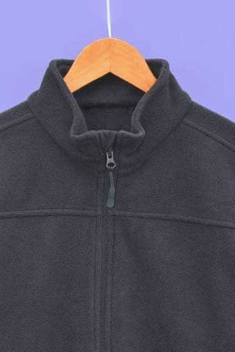 Elo Polo Republica Men's Polar Fleece Zipper Jacket Black