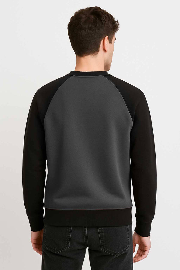 Elo Polo Republica Men's Raglan Sleeve Fleece Sweat Shirt Aqua