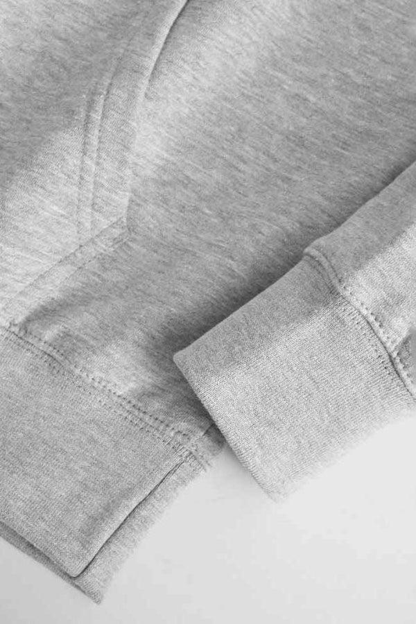 Elo Polo Republica Men's San Andreas Printed Fleece Pullover Hoodie Heather Grey