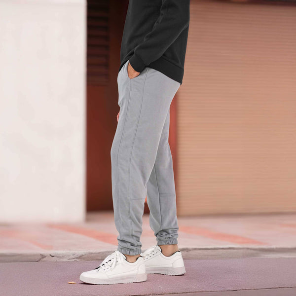 elo Polo Republica Men's Side Panel Terry Sweatpants Stealth Grey