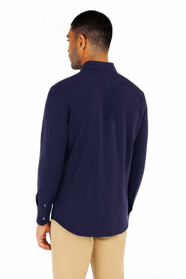 Elo Polo Republica Men's Signature Pony Casual Shirt Navy