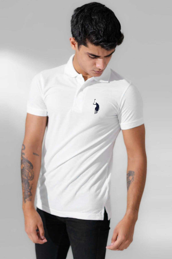 Elo Polo Republica Men's Signature Pony Embroidered Short Sleeve Polo Shirt Red