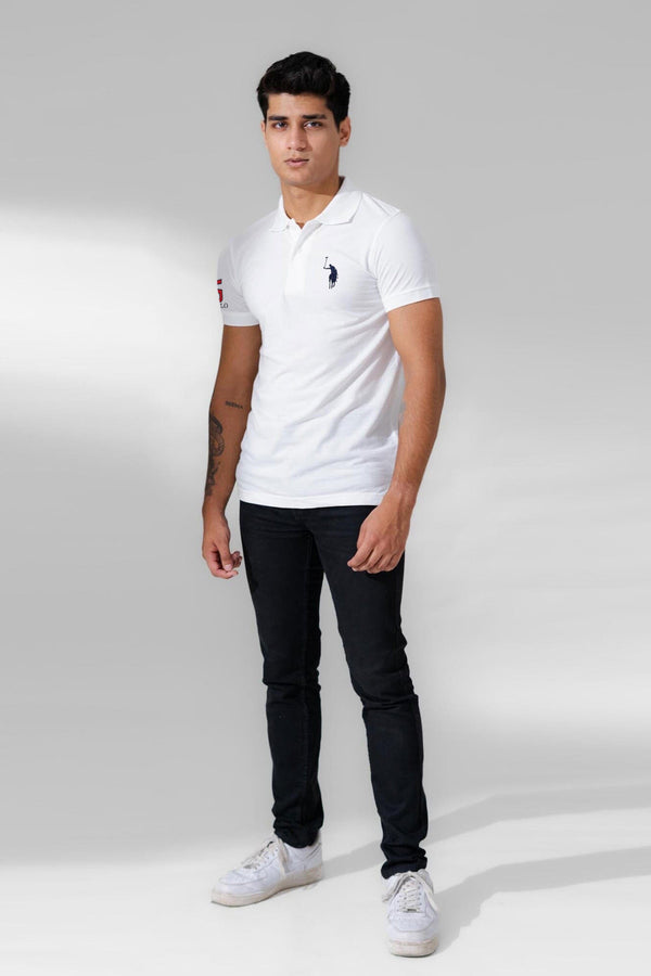 Elo Polo Republica Men's Signature Pony & Polo 5 Embroidered Short Sleeve Polo Shirt Bottle Green