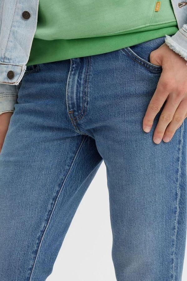 Elo Polo Republica Men's Skinny Slim Fit Premium Denim Blue