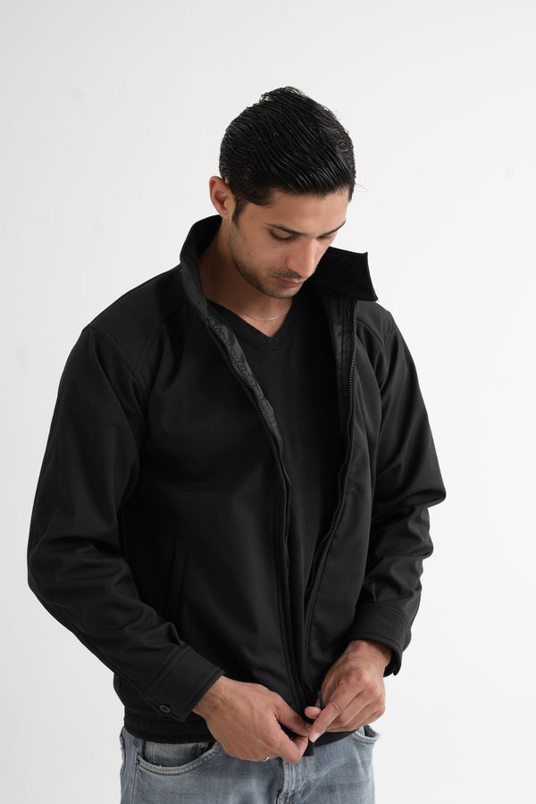 Elo Polo Republica Men's Softshell Zipper Jacket Navy