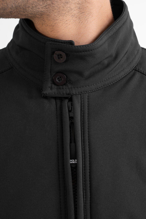Elo Polo Republica Men's Softshell Zipper Jacket Navy